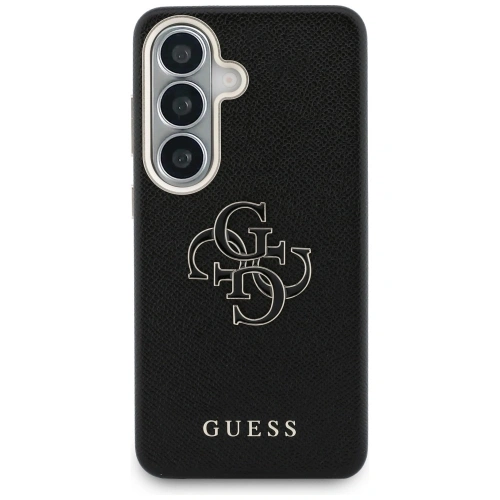 Etui Guess Grained Big 4G Metal Logo do Samsung Galaxy S26 czarny