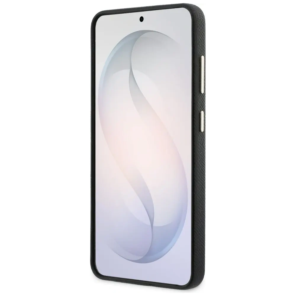 Etui Guess Grained Big 4G Metal Logo do Samsung Galaxy S26 czarny