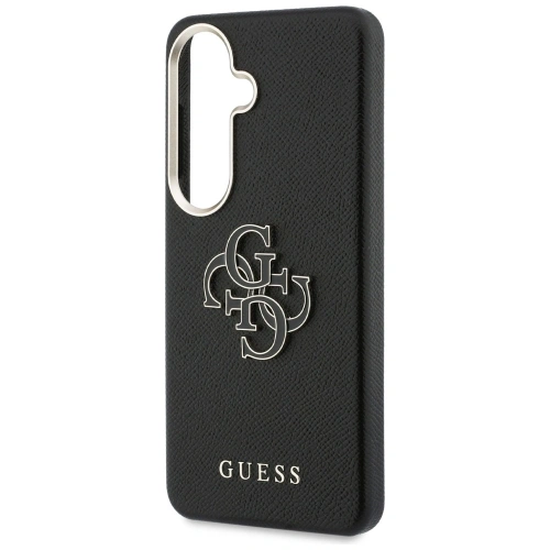 Etui Guess Grained Big 4G Metal Logo do Samsung Galaxy S26 czarny