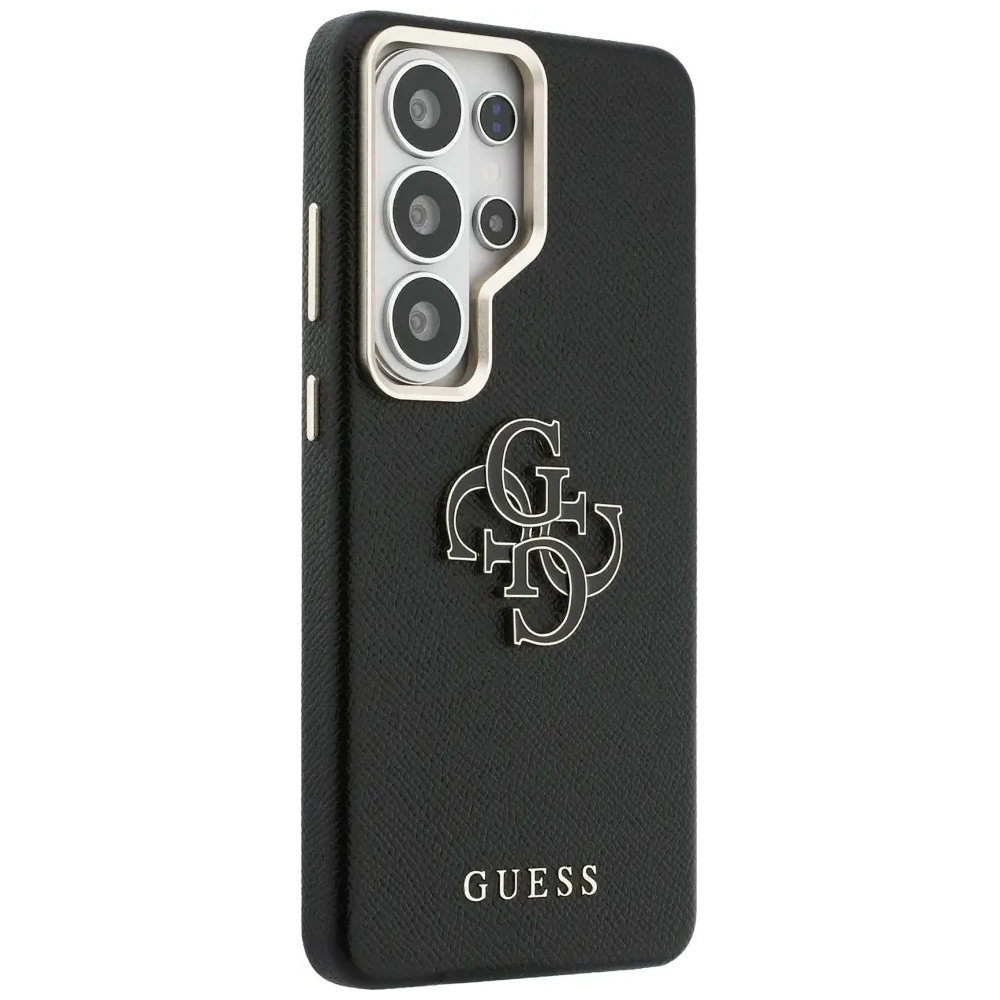 Etui Guess Grained Big 4G Metal Logo do Samsung Galaxy S26 Ultra czarny