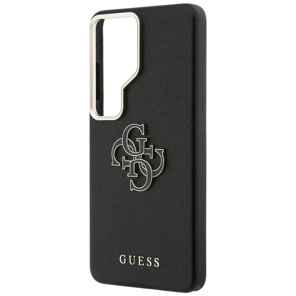 Etui Guess Grained Big 4G Metal Logo do Samsung Galaxy S26 Ultra czarny
