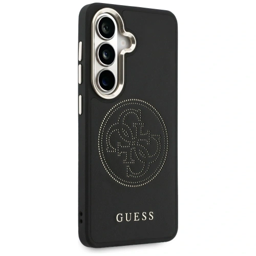 Etui Guess Perforated Logo MagSafe do Samsung Galaxy S26 czarny