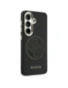 Etui Guess Perforated Logo MagSafe do Samsung Galaxy S26 czarny