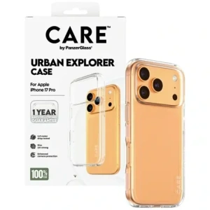 Etui CARE by PanzerGlass Flagship Urban Explorer w. Clear Frame do Apple iPhone 17 Pro przezroczysty