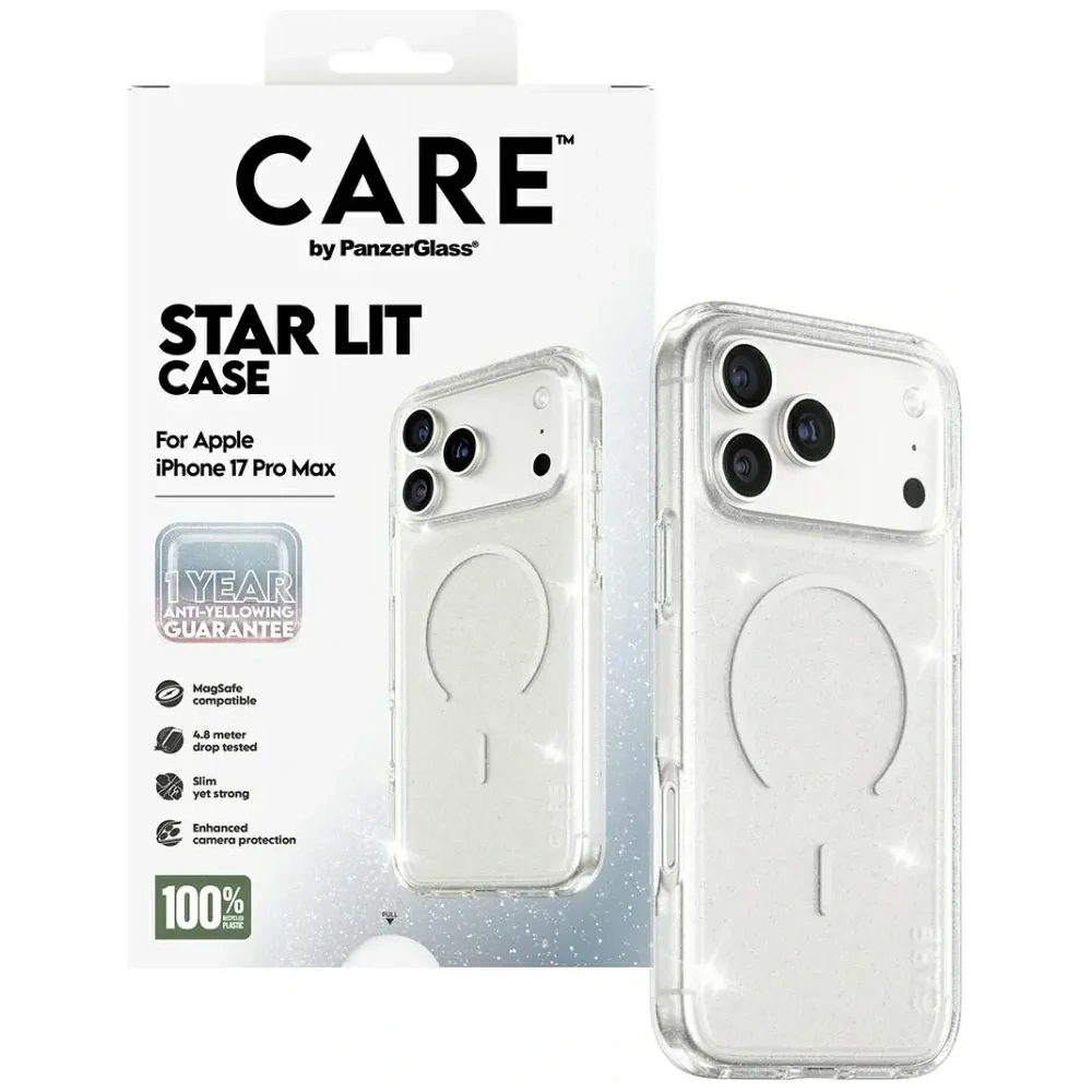 Etui CARE by PanzerGlass Flagship Urban Explorer w. White MagSafe do Apple iPhone 17 Pro Max Star Lit