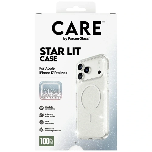 Etui CARE by PanzerGlass Flagship Urban Explorer w. White MagSafe do Apple iPhone 17 Pro Max Star Lit