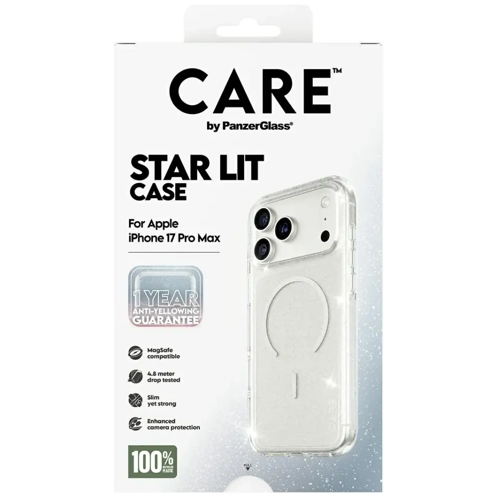 Etui CARE by PanzerGlass Flagship Urban Explorer w. White MagSafe do Apple iPhone 17 Pro Max Star Lit