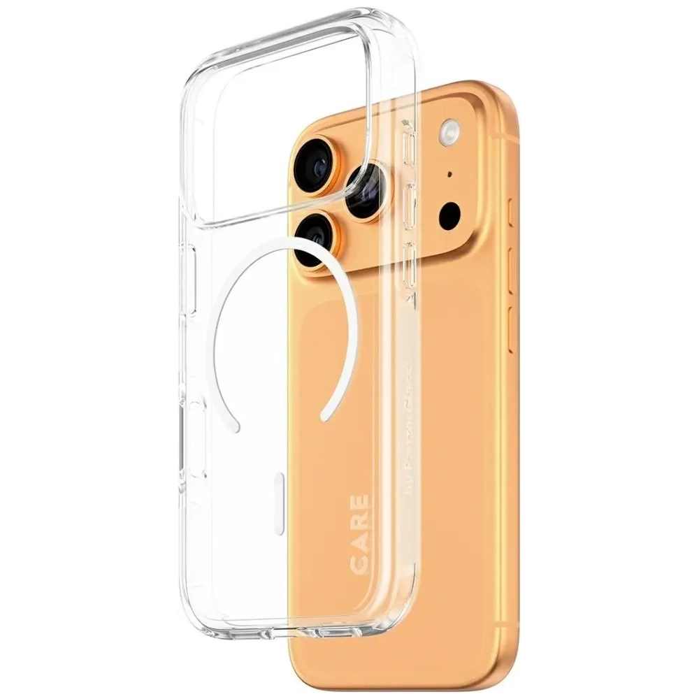 Etui CARE by PanzerGlass Flagship Urban Explorer w. White MagSafe do Apple iPhone 17 Pro przezroczysty
