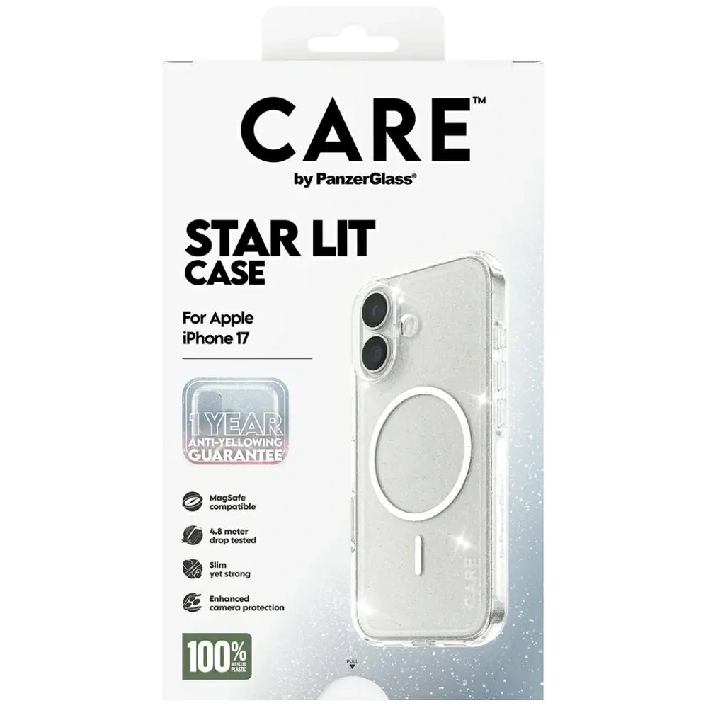 Etui CARE by PanzerGlass Flagship Urban Explorer w. White MagSafe do Apple iPhone 17 Star Lit