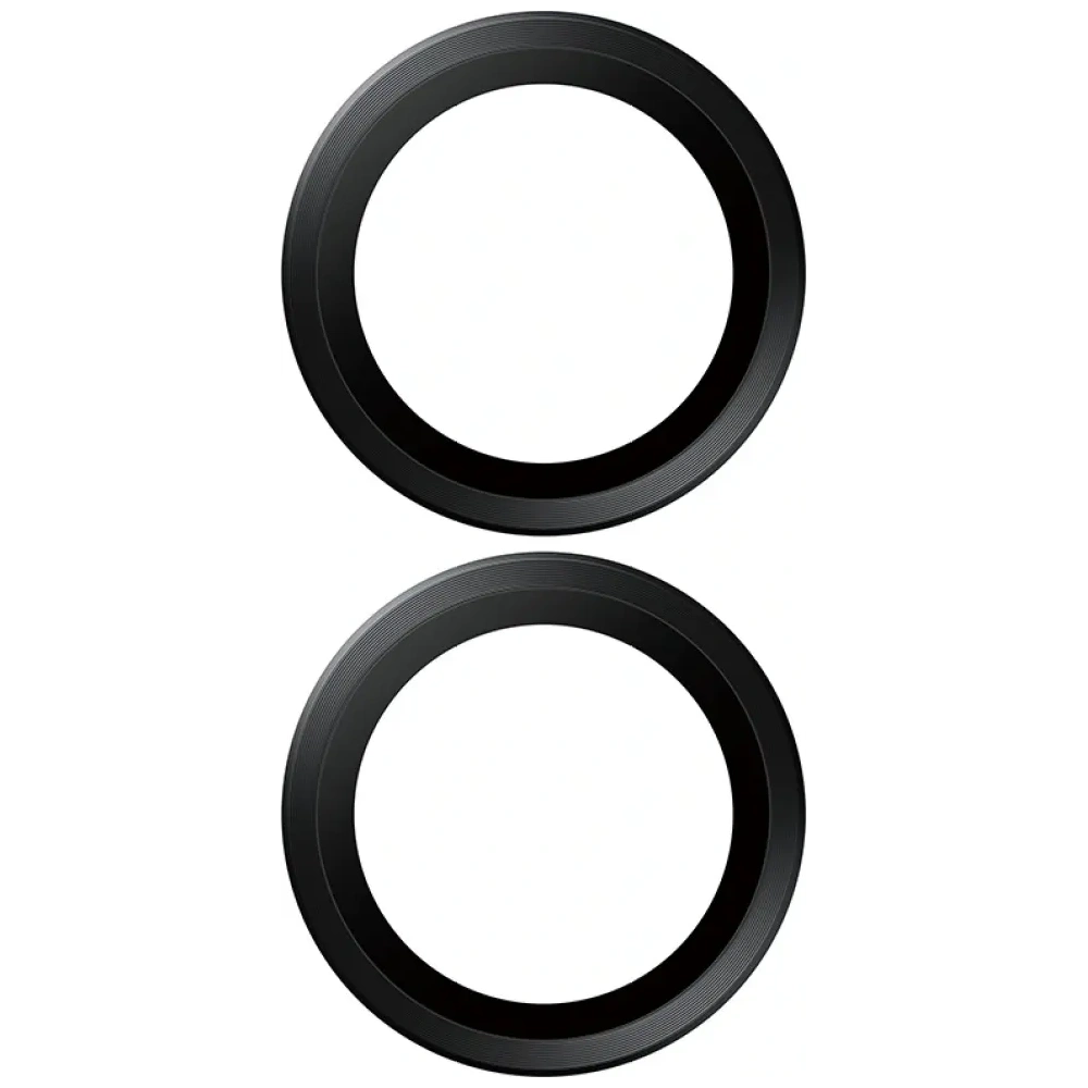 Szkło hartowane na obiektyw PanzerGlass Hoops do Apple iPhone 17 / 16 / 16 Plus czarny