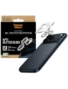 Szkło hartowane na obiektyw PanzerGlass Hoops Glitter do Apple iPhone 17 Pro / 17 Pro Max / 16 Pro / 16 Pro Max srebrny