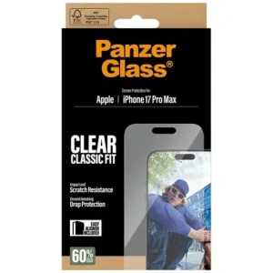 Szkło hartowane PanzerGlass Classic Fit EasyAligner do Apple iPhone 17 Pro Max