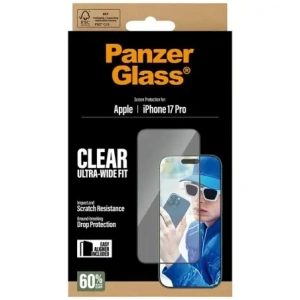 Szkło hartowane PanzerGlass Ultra-Wide Fit EasyAligner do Apple iPhone 17 Pro