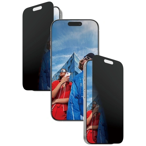 Szkło prywatyzujące PanzerGlass Ultra-Wide Fit EasyAligner do Apple iPhone 17 / 16 Pro