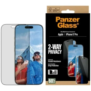 Szkło prywatyzujące PanzerGlass Ultra-Wide Fit EasyAligner do Apple iPhone 17 Pro