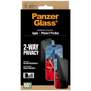 Szkło prywatyzujące PanzerGlass Ultra-Wide Fit EasyAligner do Apple iPhone 17 Pro Max
