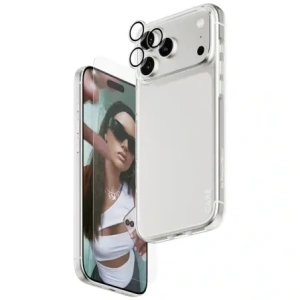 Zestaw ochronny CARE by PanzerGlass Fashionable Combo 3w1 Etui+Szkło+Lens do Apple iPhone 17 Pro Max