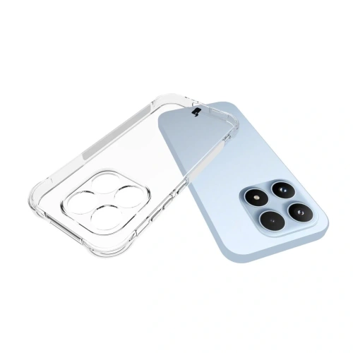 Elastyczne etui + 2x szkło hartowane Bizon Case Clear Pack do Xiaomi 17