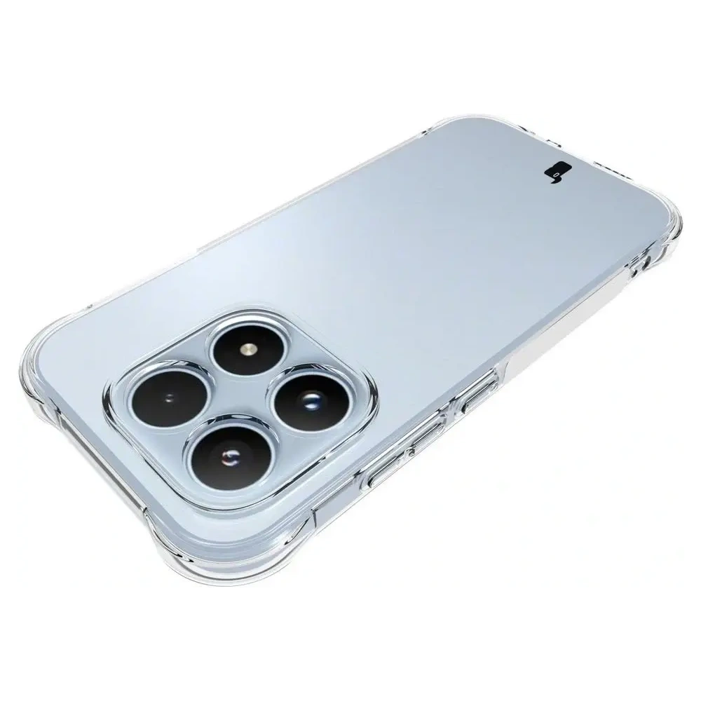 Elastyczne etui + 2x szkło hartowane Bizon Case Clear Pack do Xiaomi 17