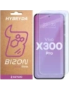 Elastyczne szkło hybrydowe Bizon Glass Mule Duo do Vivo X300 Pro [2 PACK]