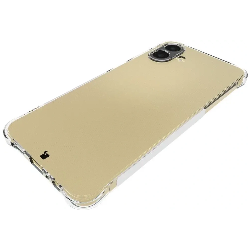 Elastyczne etui + 2x folia na ekran Bizon Case Clear Pack do Samsung Galaxy A07 4G