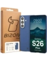 Etui Bizon Case Łupka do Samsung Galaxy S26+ Plus niebieskie