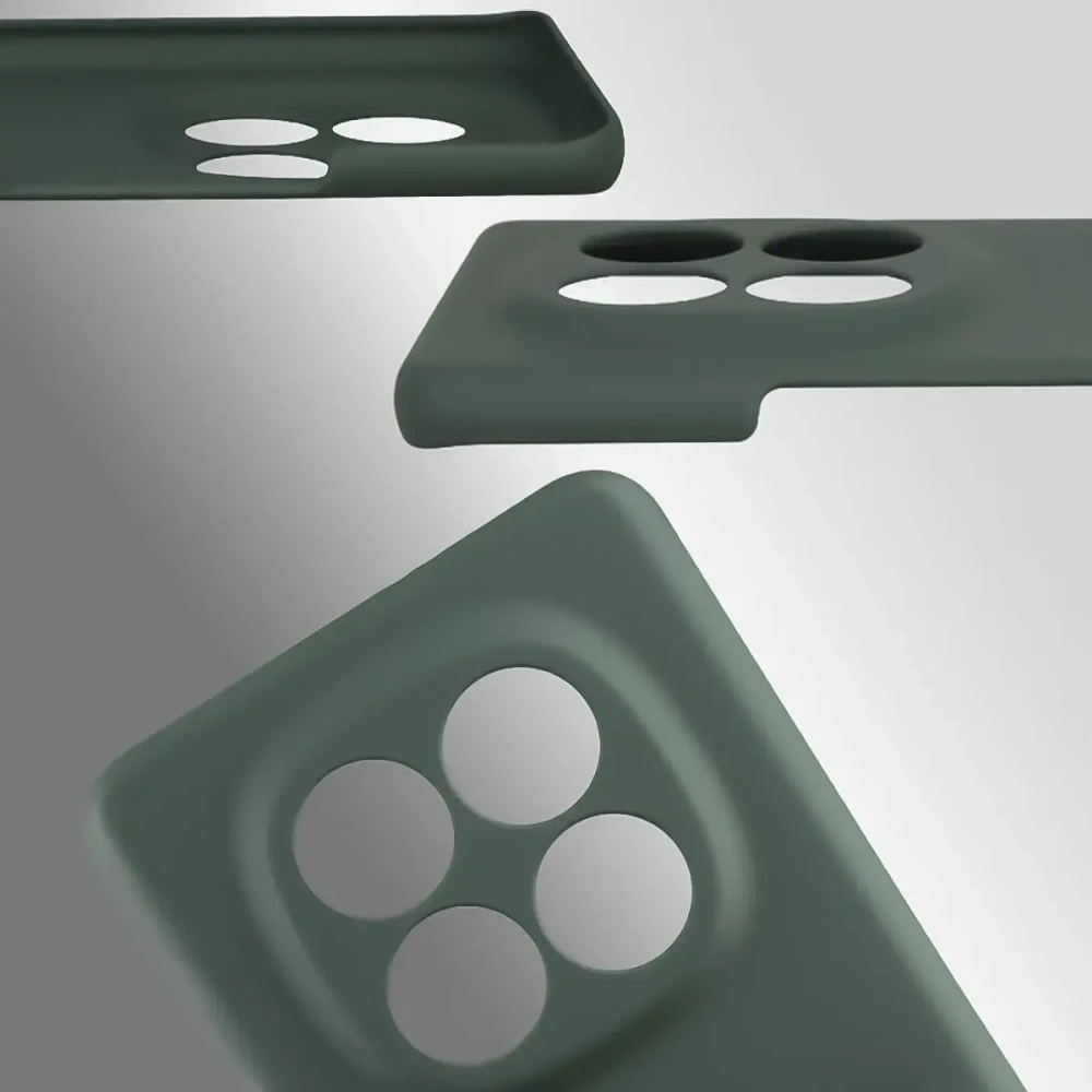 Etui Bizon Case Łupka do Xiaomi Redmi Note 15 / POCO M8 5G zielone