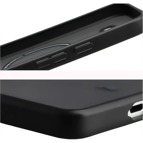 Etui z pierścieniem magnetycznym + szkło hartowane Bizon MatteO Pack do Samsung Galaxy S26 Ultra przydymione-czarne