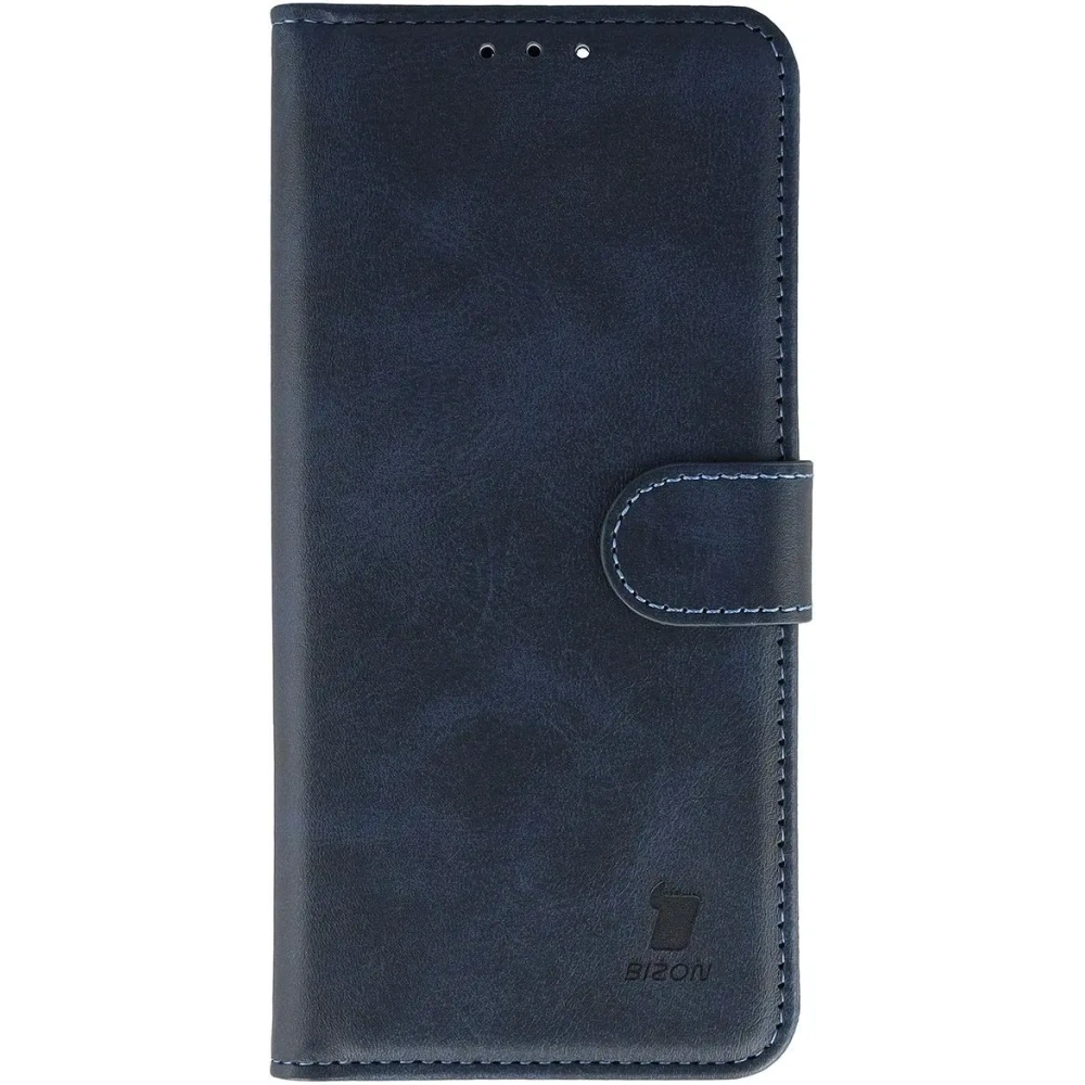 Etui z klapką Bizon Case Pocket do Oppo Reno 15 F / FS granatowe