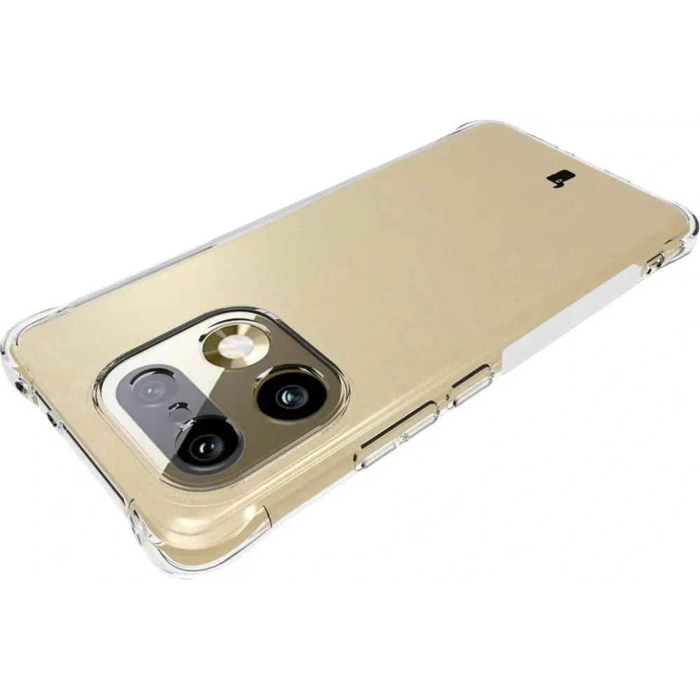 Elastyczne etui Bizon Case Salpa do Realme 16+ Plus 5G przezroczyste