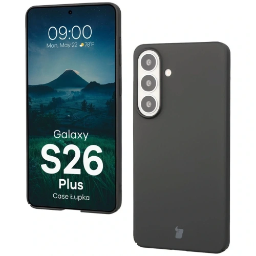 Etui Bizon Case Łupka do Samsung Galaxy S26+ Plus czarne