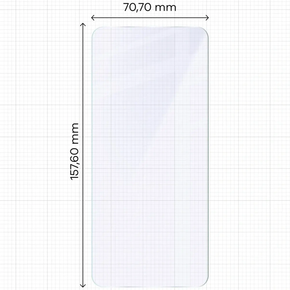 Elastyczne szkło hybrydowe Bizon Glass Mule Duo do Nothing CMF Phone 2 Pro [2 PACK]