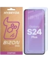 Elastyczne szkło hybrydowe Bizon Glass Mule Duo do Samsung Galaxy S24+ Plus [2 PACK]