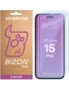 Elastyczne szkło hybrydowe Bizon Glass Mule Duo do Apple iPhone 15 Pro [2 PACK]