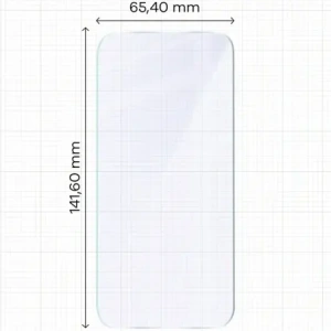 Elastyczne szkło hybrydowe Bizon Glass Mule Duo do Apple iPhone 15 Pro [2 PACK]