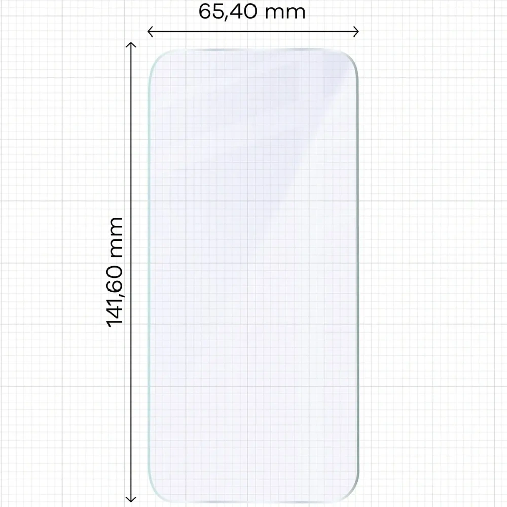 Elastyczne szkło hybrydowe Bizon Glass Mule Duo do Apple iPhone 15 Pro [2 PACK]