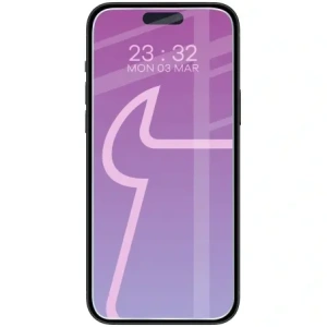 Elastyczne szkło hybrydowe Bizon Glass Mule Duo do Apple iPhone 15 Plus [2 PACK]