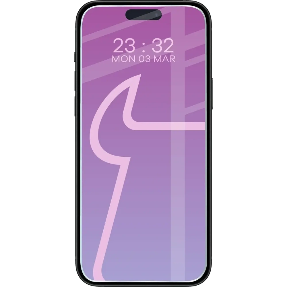 Elastyczne szkło hybrydowe Bizon Glass Mule Duo do Apple iPhone 15 Plus [2 PACK]