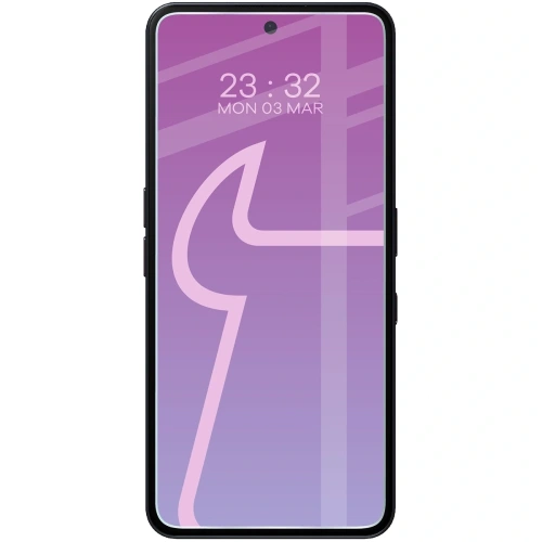 Elastyczne szkło hybrydowe Bizon Glass Mule Duo do Nothing Phone (3a) [2 PACK]