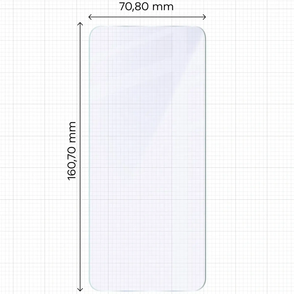 Elastyczne szkło hybrydowe Bizon Glass Mule Duo do Oppo A5 5G [2 PACK]