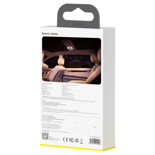 Kup Baseus Auto-Leselicht Hell (schwarz) - BSU1688BLK - {ean13} - Sklep Home Screen