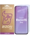 Elastyczne szkło hybrydowe Bizon Glass Mule Duo do Oppo Reno 15 Pro [2 PACK]