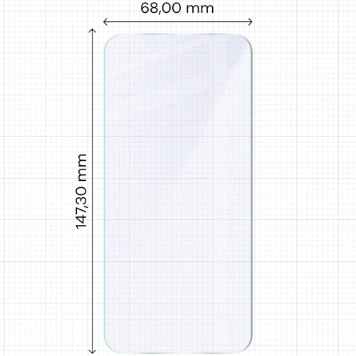 Elastyczne szkło hybrydowe Bizon Glass Mule Duo do Oppo Reno 15 Pro [2 PACK]