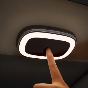 Autós lámpa Baseus Bright olvasáshoz (fekete)