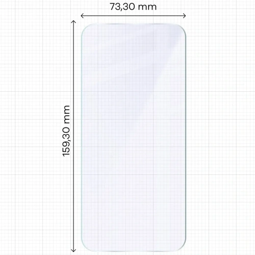 Elastyczne szkło hybrydowe Bizon Glass Mule Duo do Realme GT 8 Pro [2 PACK]