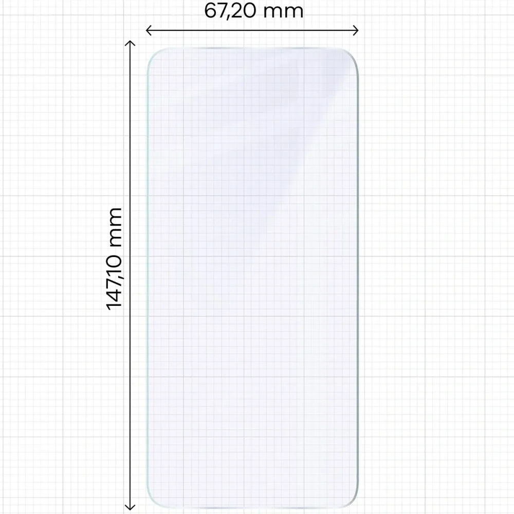 Elastyczne szkło hybrydowe Bizon Glass Mule Duo do Xiaomi 15 [2 PACK]