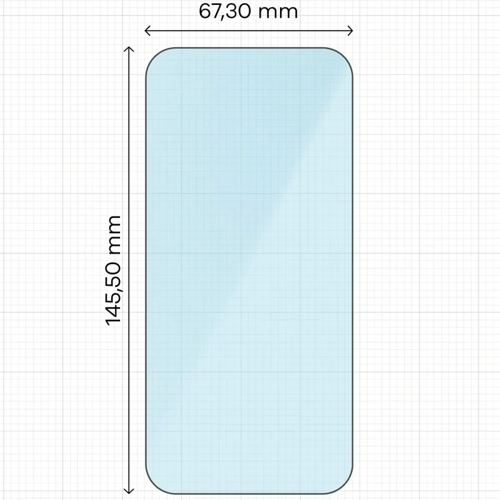 Szkło ochronne 2.5D Bizon Smart Glass do Apple iPhone 17 Pro / 17 / 16 Pro