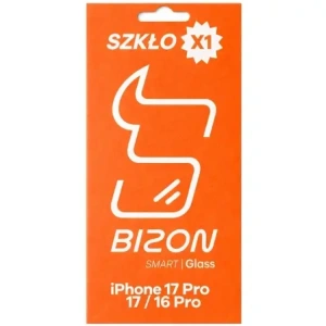 Szkło ochronne 2.5D Bizon Smart Glass do Apple iPhone 17 Pro / 17 / 16 Pro