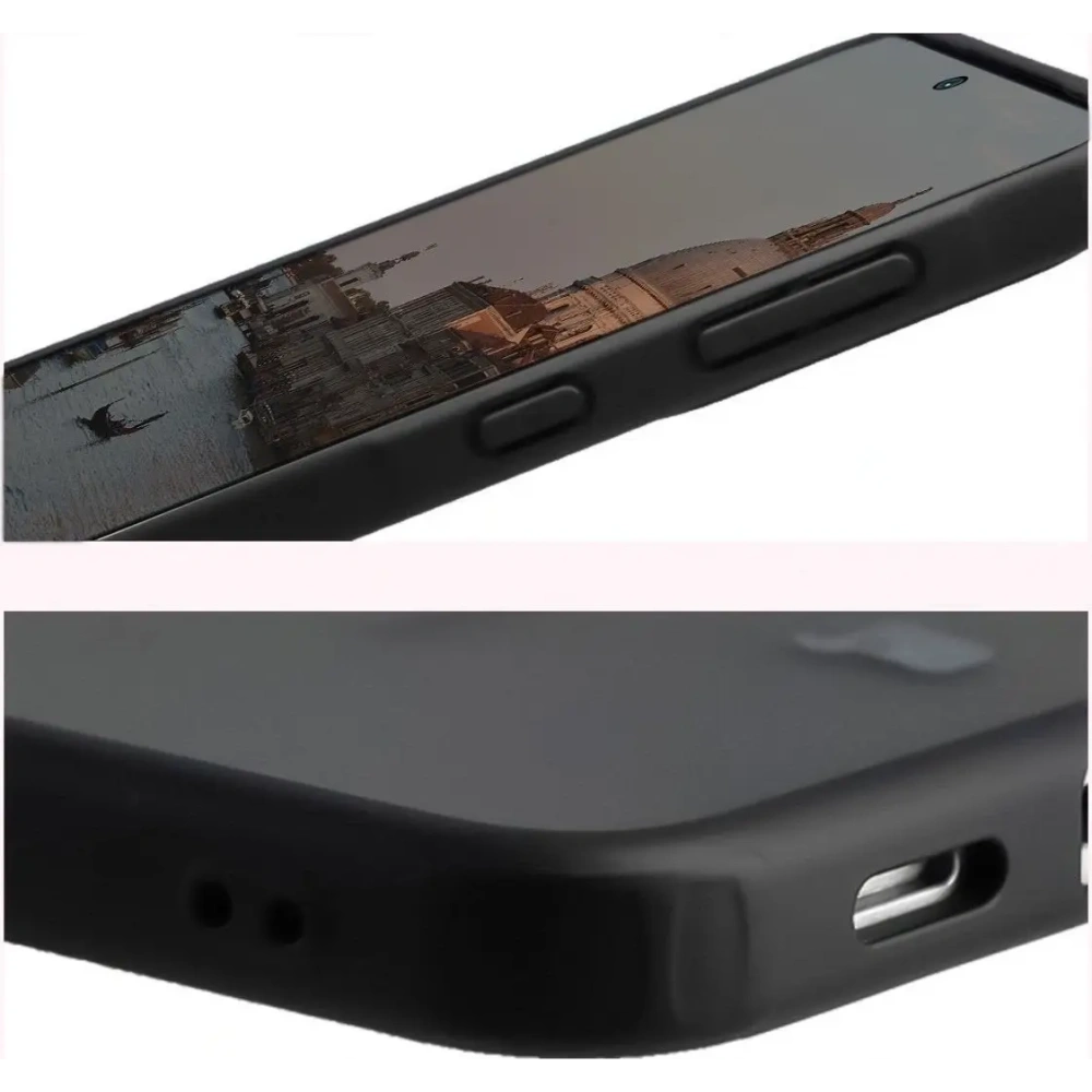 Etui z pierścieniem magnetycznym + szkło hartowane Bizon MatteO Pack do Samsung Galaxy A57 5G przydymione-czarne