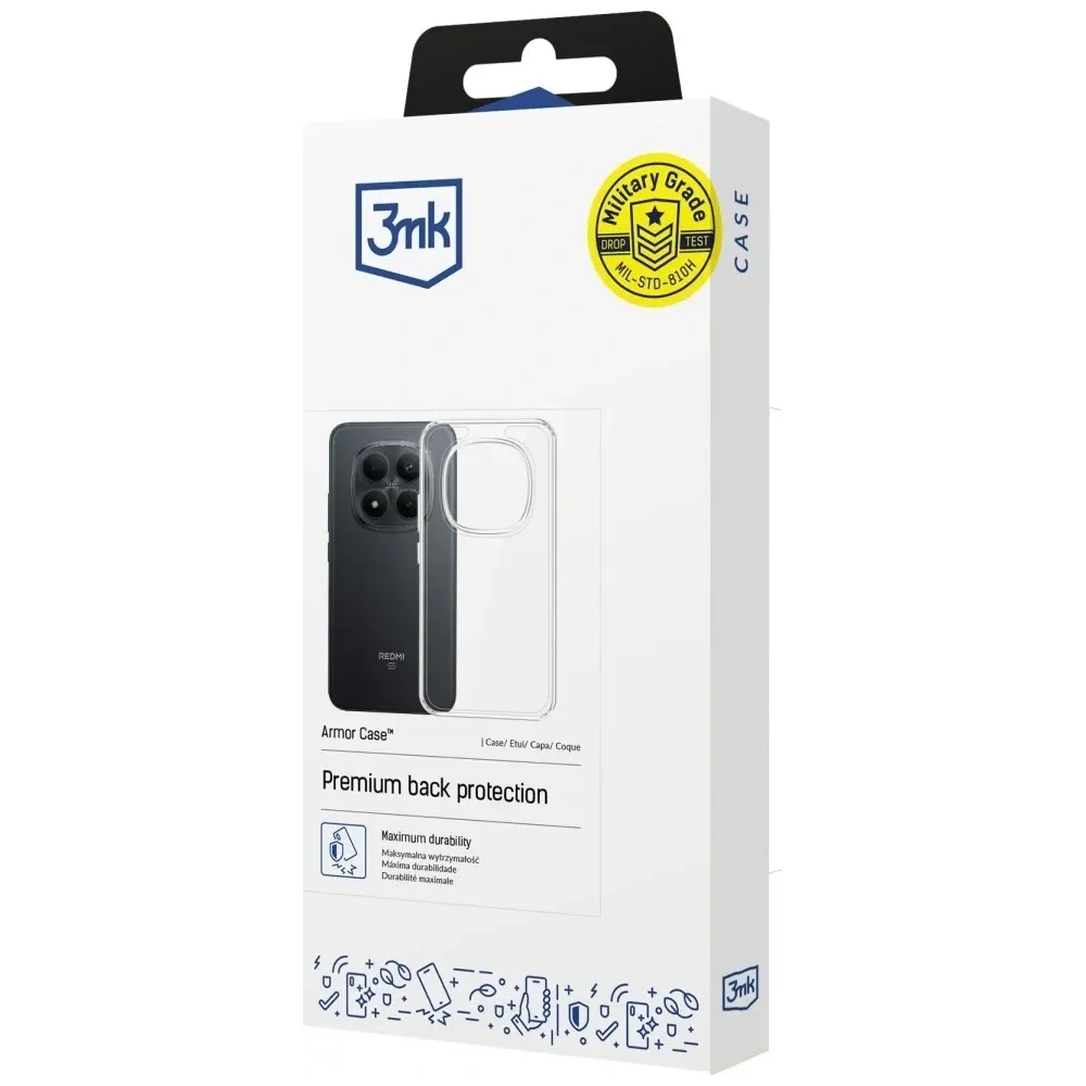 Etui 3MK Armor Case do Redmi Note 15 Pro 5G